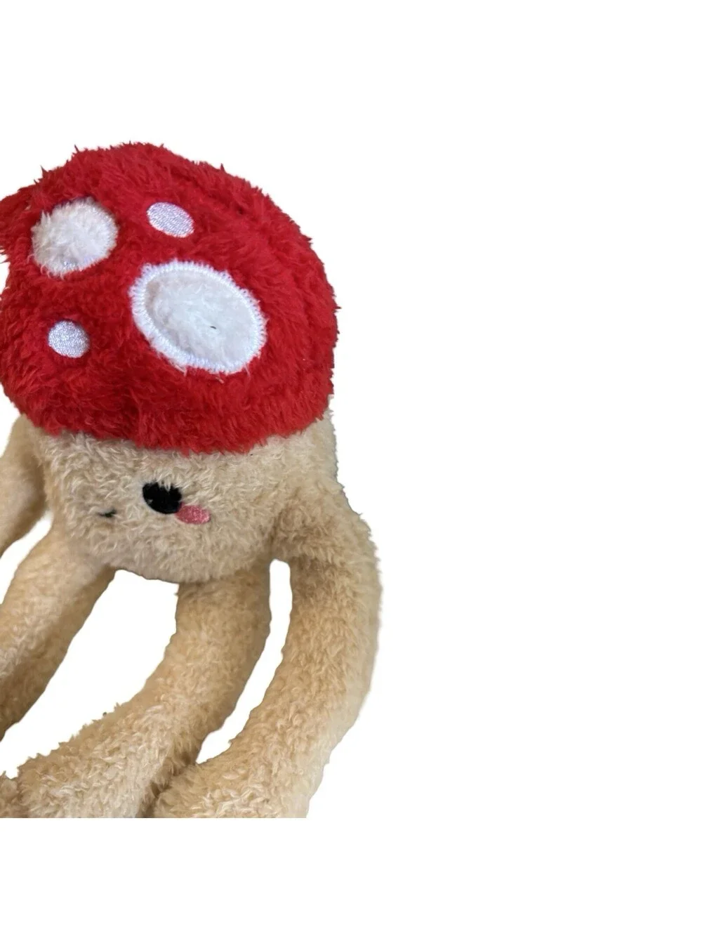 Fiesta Noodlez Shoulder Sitter Mushroom 10 inch Fiesta Toy PLUSH plant NWT